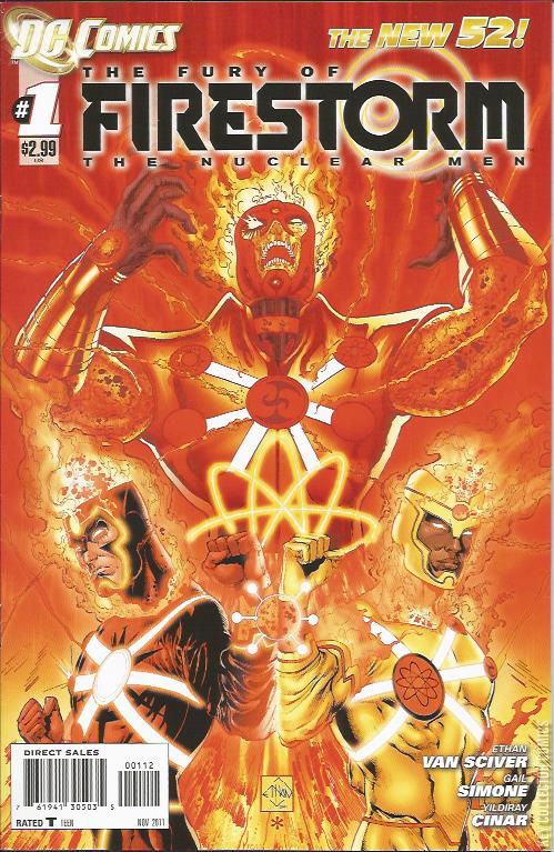 Variant Cover for Fury of Firestorm: The Nuclear Men #1