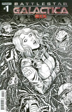 Variant Cover for Battlestar Galactica: Six #1