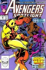 Cover for Avengers Spotlight #29