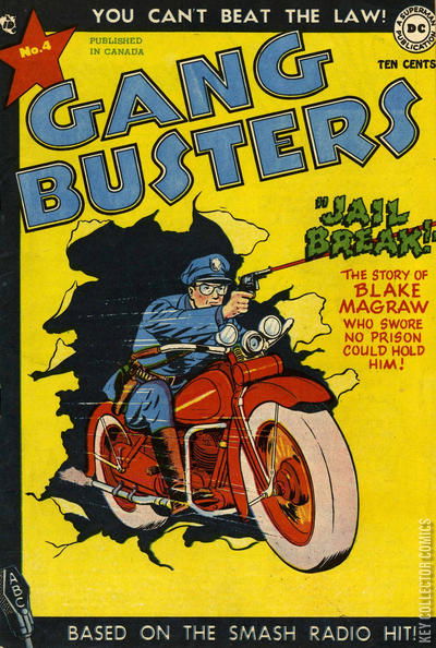 Cover art for Gang Busters #4 