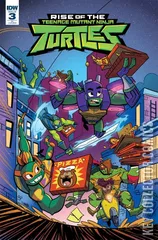 Variant Cover for Rise of the Teenage Mutant Ninja Turtles #3