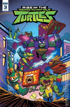 Variant Cover for Rise of the Teenage Mutant Ninja Turtles #3