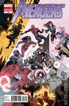 Variant Cover for Avengers #34