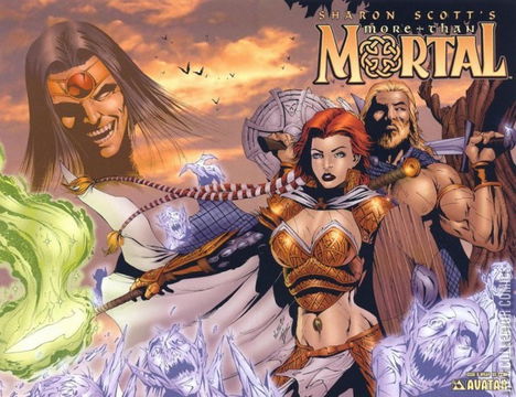 Variant Cover for More Than Mortal #0