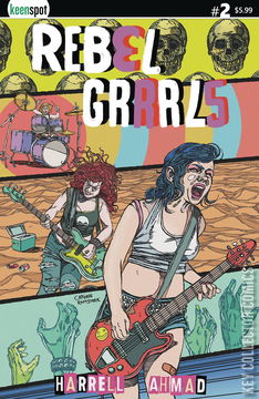 Variant Cover for Rebel Grrrls #2