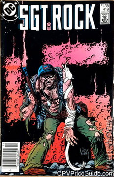 Variant Cover for Sgt. Rock #419