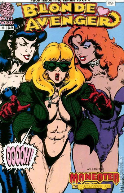 Cover art for The Blonde Avenger #3