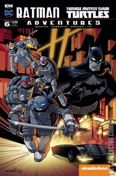 Variant Cover for Batman / Teenage Mutant Ninja Turtles Adventures #6