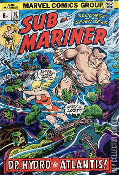 Variant Cover for Sub-Mariner #62