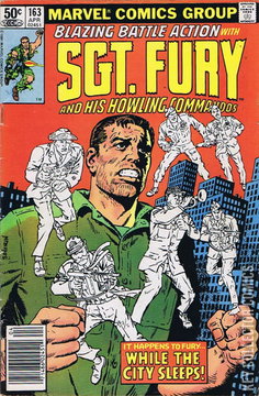 Variant Cover for Sgt. Fury and His Howling Commandos #163