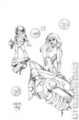 Variant Cover for Barbarella #3