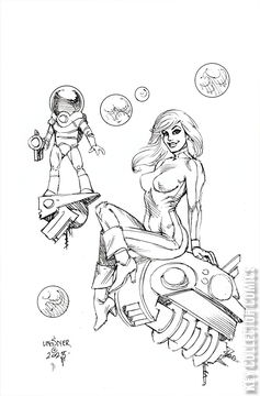 Variant Cover for Barbarella #3