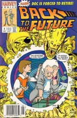 Variant Cover for Back to the Future #4