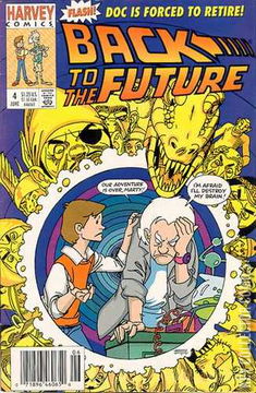 Variant Cover for Back to the Future #4