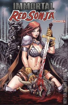 Variant Cover for Immortal Red Sonja #1