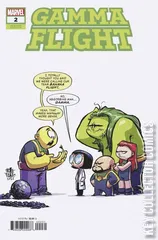 Variant Cover for Gamma Flight #2