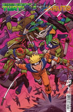 Variant Cover for Teenage Mutant Ninja Turtles / Naruto #2