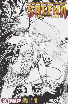 Variant Cover for Sheena, Queen of the Jungle #1