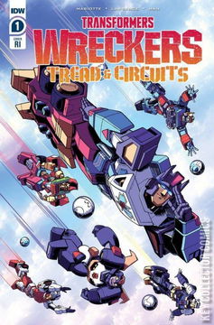 Variant Cover for Transformers: Wreckers - Tread & Circuits #1
