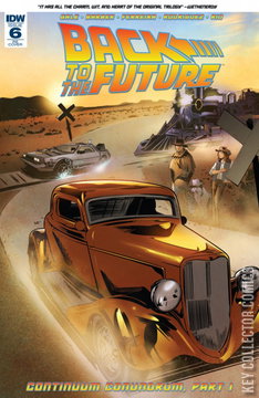 Variant Cover for Back to the Future #6