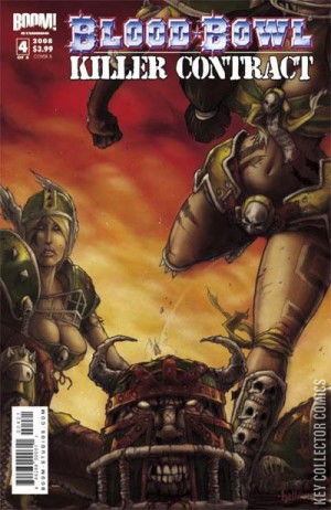Variant Cover for Blood Bowl: Killer Contract #4