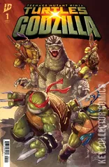 Cover for Teenage Mutant Ninja Turtles x Godzilla #1