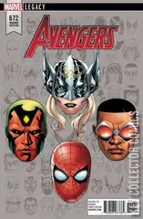 Variant Cover for Avengers, The #672