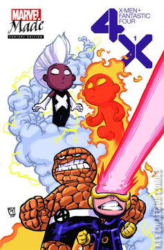 Variant Cover for X-Men / Fantastic Four #1