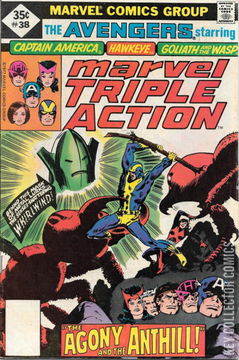 Variant Cover for Marvel Triple Action #38