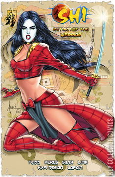 Variant Cover for Shi: Return of the Warrior #1
