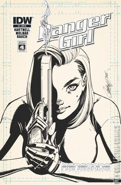 Variant Cover for Danger Girl: Renegade #2