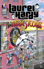 Variant Cover for Laurel & Hardy Meet The Three Stooges #1