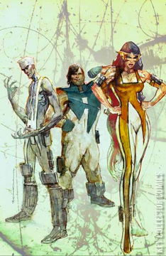 Variant Cover for The Hypernaturals #2