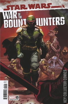 Variant Cover for Star Wars: War of the Bounty Hunters #1