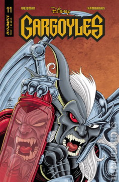 Variant Cover for Gargoyles #11
