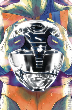 Variant Cover for Mighty Morphin Power Rangers / Teenage Mutant Ninja Turtles #5