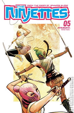 Variant Cover for Ninjettes #5
