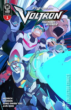 Variant Cover for Voltron: Legendary Defender #1
