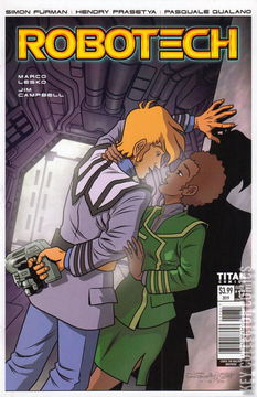 Variant Cover for Robotech #17