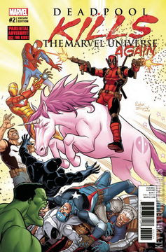 Variant Cover for Deadpool Kills the Marvel Universe Again #2