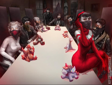 Variant Cover for Department of Truth #13