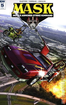 Variant Cover for M.A.S.K.: Mobile Armored Strike Kommand #5