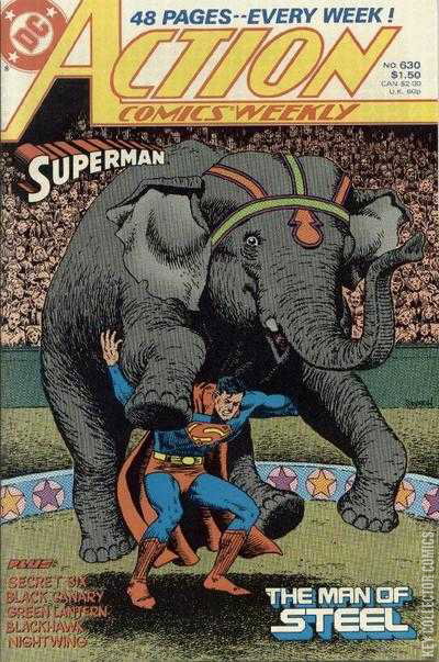 Action Comics #630 (1988) – Value & Key Facts | Key Collector Comics