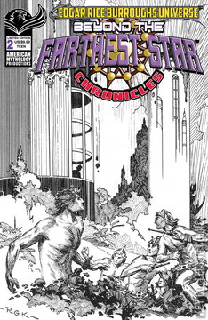 Variant Cover for Beyond the Farthest Star: Chronicles 50th Anniversary #2