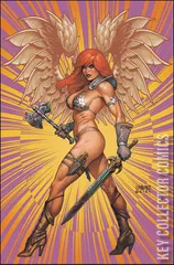 Variant Cover for Red Sonja: The Superpowers #5