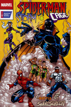 Variant Cover for Spider-Man, Storm and Luke Cage #1