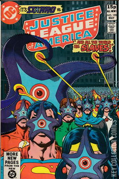 Variant Cover for Justice League of America #190