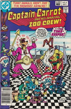 Variant Cover for Captain Carrot and His Amazing Zoo Crew #8