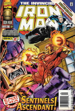 Variant Cover for Iron Man #332