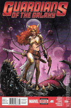 Variant Cover for Guardians of the Galaxy #6